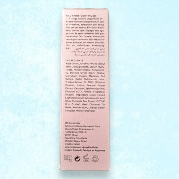 🆕 NWT MZ Skin lift & lustre golden elixir antioxidant serum 30ml/1oz - Picture 6 of 9